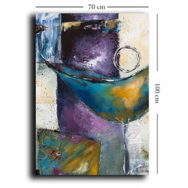 Wallity Lienzo Decorativo Multicolor 70 x 100 cm